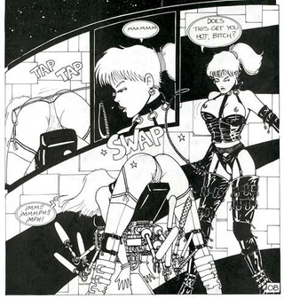 Illustration for article titled The Naughtiest Dystopian Fetish Comics (NSFW)